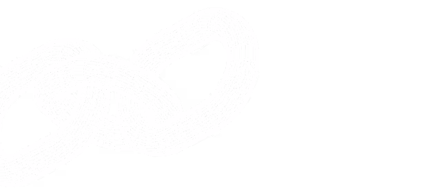 Illustration of wireframe chain links