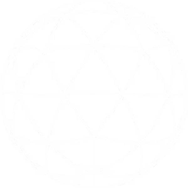 Mesh ball wireframe illustration
